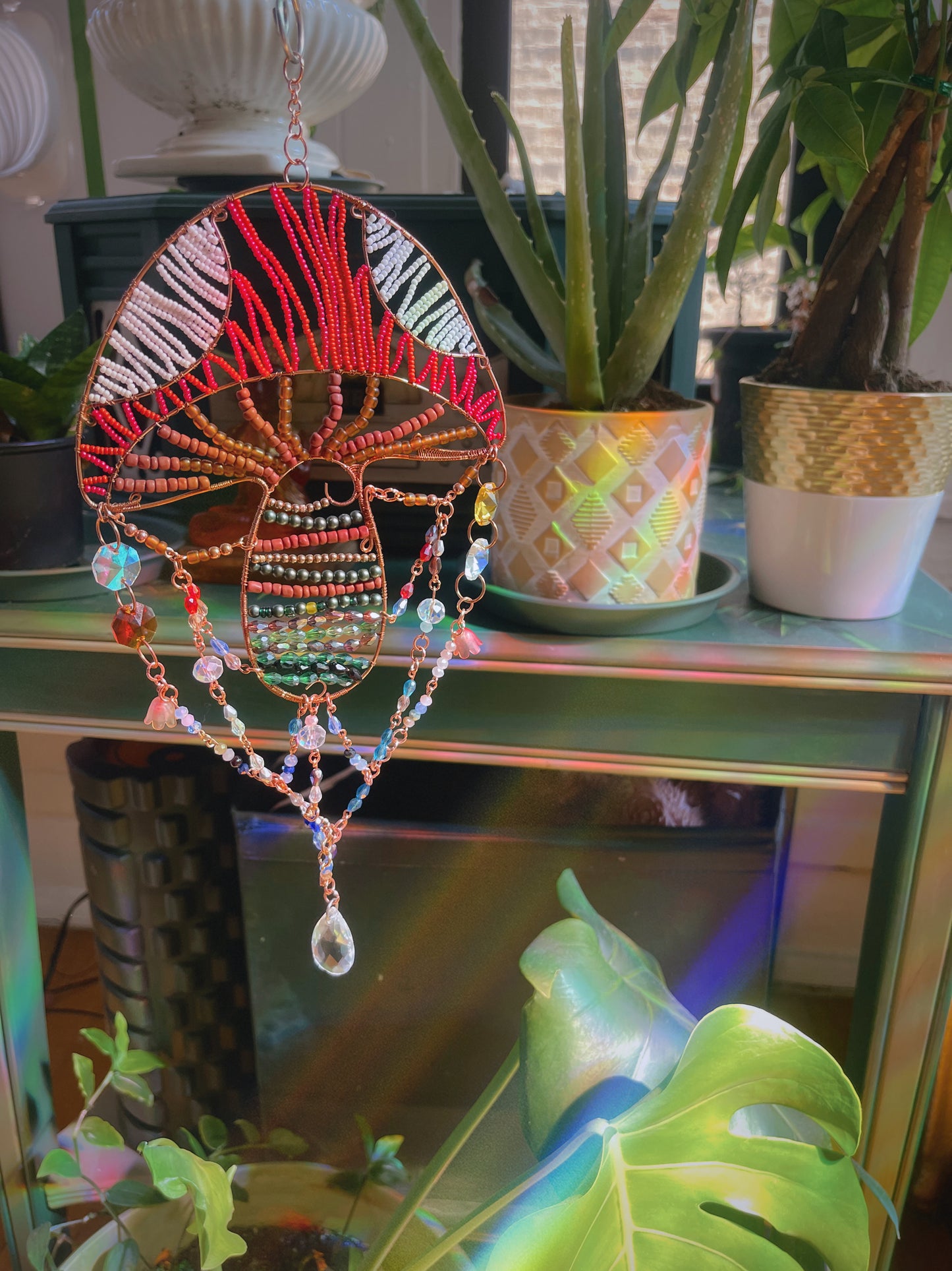 The Prism Keeper Sun catcher