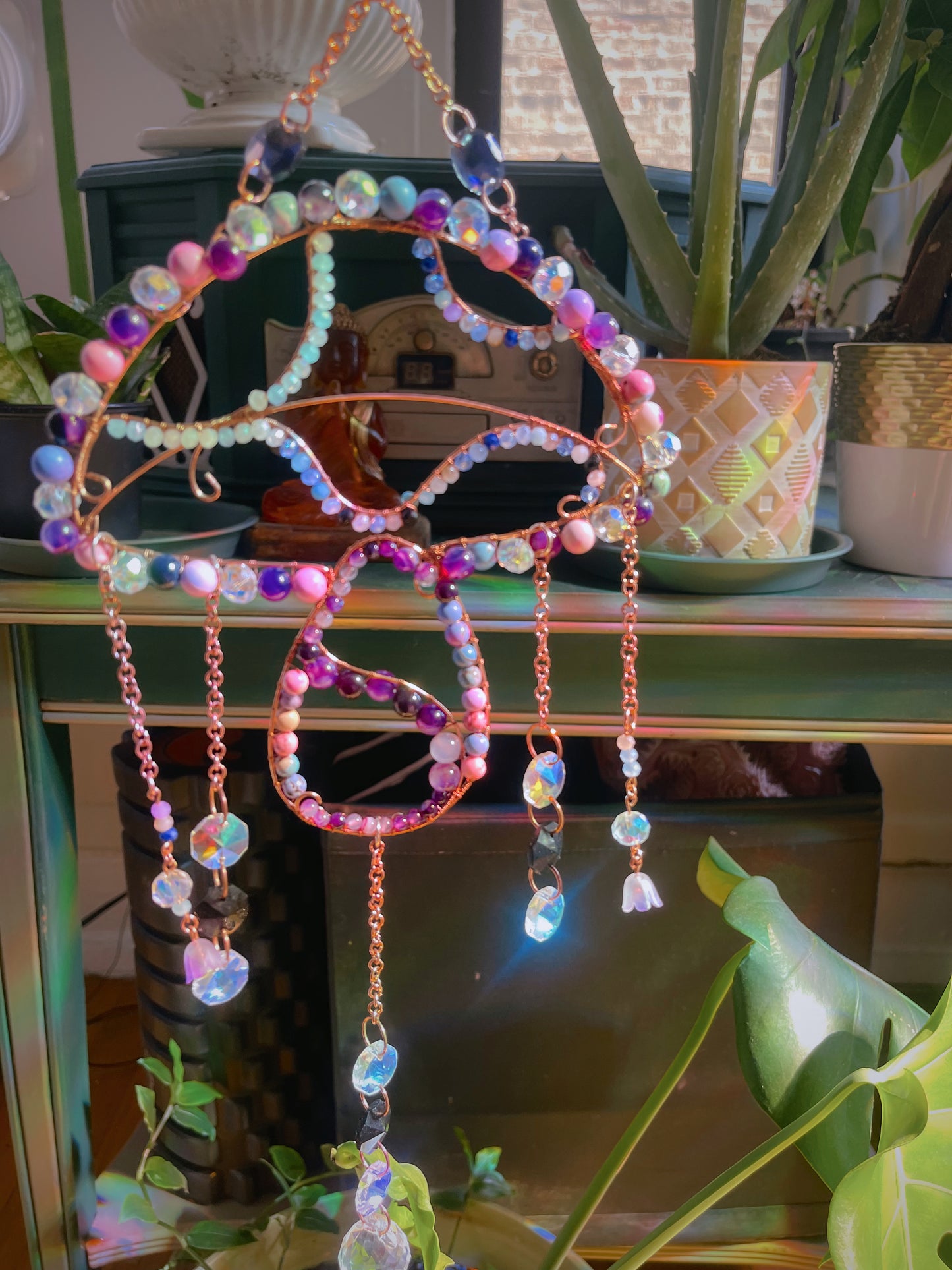 The Prism Keeper Sun Catcher