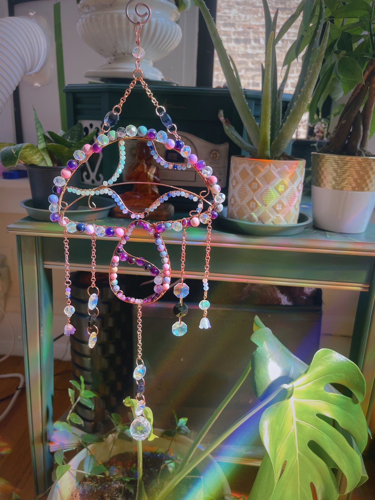 The Prism Keeper Sun Catcher