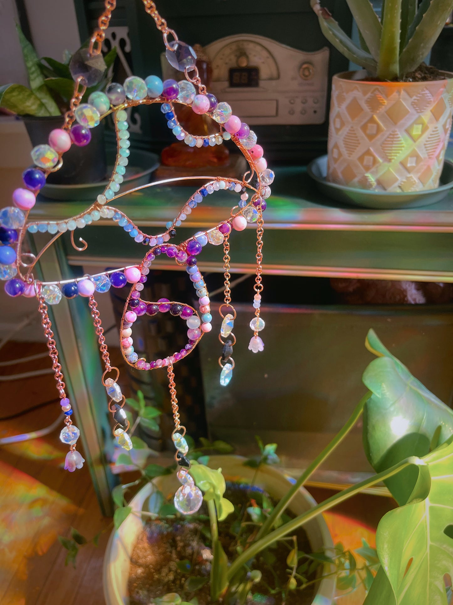 The Prism Keeper Sun Catcher