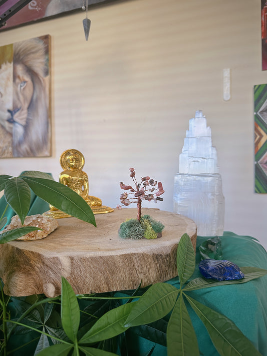 Love Energy Rhodochrosite Tree of Life