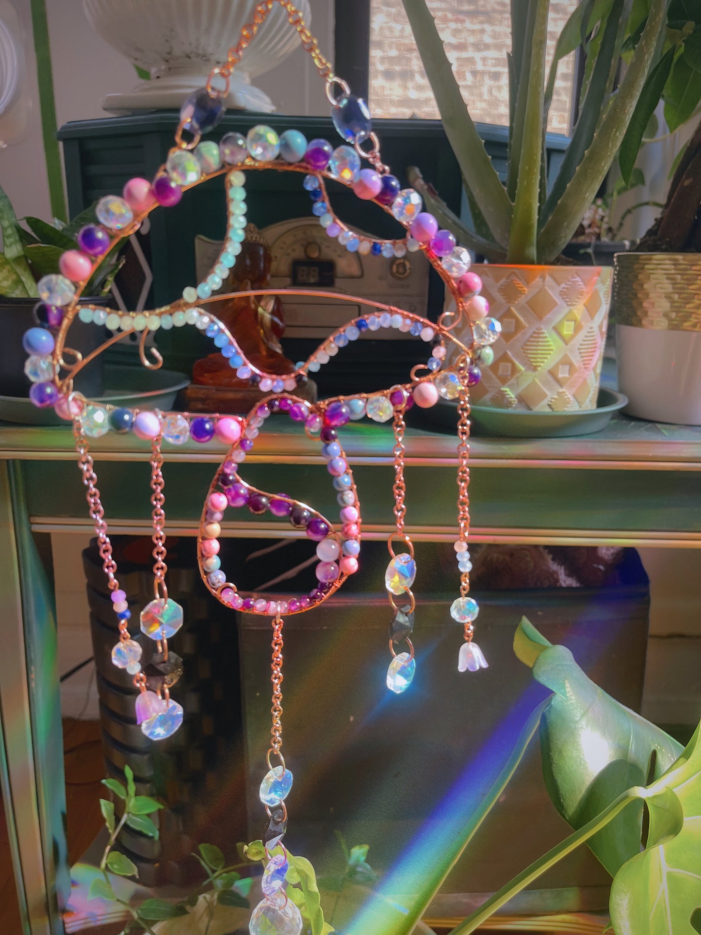 The Prism Keeper Sun Catcher